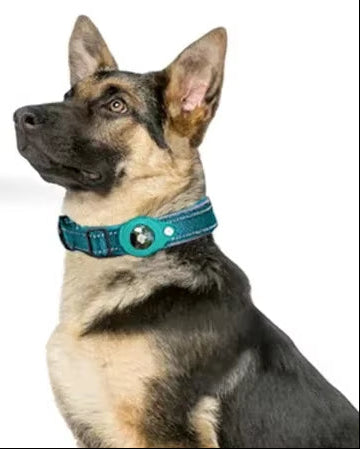 Original Airtag Case Leather Dog Cat Traction Collar for Apple Airtags Location Tracker Pet Anti-Lost Device Dog Accessories